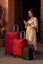Soft Material 20 Inch(7-10kg) & 24 Inch(20-25kg) Luggage - Backpack Combo Peacock Blue - 2