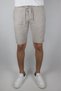 Men's, Waist Lace-up, Striped, Double Leg, Cotton Linen Shorts