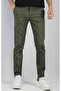 Men's Winter Khaki Belt Label Detailed Trousers - 3