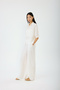 Wide Leg Modal Trousers - 6
