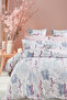 Reversible Double Duvet Cover Set with Elastic Bed Sheet Rosa - 4
