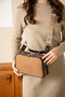 Women's Mink Brown 5 Compartment Cross Shoulder Bag 236000Pc - 8