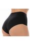 2-Piece Laser Cut Panties Stitch-Free Panties High Waist Panties Shaping / Sculpting Ghost Panties Black-Tan Bato - 5