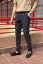 Men's Textured Stretch Fabric Old Money Culture Polyviscose Fabric Pants 24Inp288 - 7