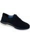Men's Black Genuine Leather Elastic Casual Shoes Light Sole Orthopedic Heel Spur 1809