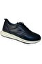 Men's Black Genuine Leather Comfortable Sole Casual Shoes 207