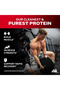 Iso 100% Whey Protein Powder, Pure Isolate Whey Protein for Lean Muscle– Vanilla Flavor (2lbs) - 2