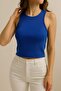 Twill Camisole Halterneck Crop - 3