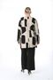 Women's Plus Size Modern Patterned Bottom Top Suit - 6