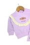 Baby Girl Butterfly Embroidered, Ribbed Tights, Ruffle Detailed 6-9-12-18-24 Months Stylish Baby Set - 3