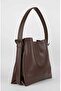 Women's Large Size Magnetic Cover Inner Zipper Adjustable Hand and Shoulder Bag - 2