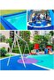Blue Artificial Grass Turf Easy to Clean, Synthetic Grass Pet Carpet - 3