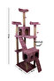 New Multi-Storey Cat House with Residence Design Jute Drawstring Scratching Tower and Resting Area - 4