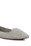 Women Grey Microfiber Casual Ballerinas - 4