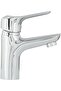 Wash Basin Tap Lotus – Silver Chrome Finish, Metal Sink Faucet with Easy Operation - 3