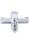LOTUS Shower Mixer Faucet – Chrome, Single Lever Bath Tap with Handheld Shower, Water-Saving - 3