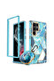 Marble Bundle for Samsung Galaxy S24 5G Ultra Case + Galaxy Buds Case - Blue