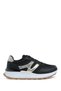 Women Glitter Detail Chunky Sneakers in Black and Gold