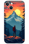 iPhone 15 Plus Case Hd Pattern Printed Back Cover - Everest