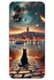 Oppo A38 Case Hd Pattern Printed Back Cover - Cat Galata