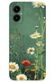 Omix X5 Case Hd Pattern Printed Back Cover - Green Daisy
