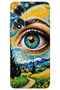 Oppo A60 Case Hd Pattern Printed Back Cover - Art Eye