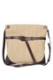 Lenora Straw Textured Shoulder Bag