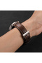 20mm Watch Bands Leather Bands | Samsung Galaxy Watch 6/5/4 Band 40/ 44mm| Dark Brown - 4
