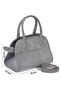 Grace Leather Suede Shoulder Bag - 2