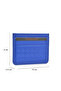 , Unisex Genuine Leather Card Holder 1539852Z06 Cobalt Blue - 2