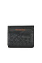 , Unisex Genuine Leather Card Holder 1539852Z06 Black
