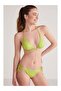 Niem Textured Fabric Triangle Bikini - 2