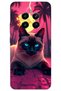 Realme 12 Pro Case Hd Pattern Printed Back Cover - Tense Cat
