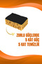 12 Pieces of Fiber Flat Dish Sponge – Special Textured, Durable Wide Pore Kitchen Sponge Set - 4