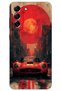 Samsung Galaxy S22 Case Hd Pattern Printed Back Cover - Red Mercedes