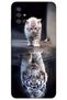 Samsung Galaxy A51 Case Hd Pattern Printed Back Cover - Cat Reflection