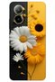 Realme 12 Lite Case Hd Pattern Printed Back Cover - Daisy