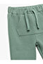 Cotton Jogger Sweatpants with Kangaroo Pocket and Elastic Waist - 3