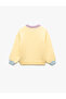 Long Sleeve Crew Neck Color Block Sweater - 2