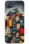 Casper Via E30 Case Hd Pattern Printed Back Cover - Colorful Houses