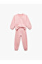 Brushed Inside Cotton 2-Piece Tracksuit Set