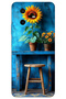 غطاء خلفي مطبوع بنمط Casper Via A40 HD - Art Stool Flower
