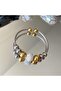 Stoned Bulk Double Steel Bracelet - 3
