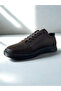 Laceless Stitched Orthopedic Leather Daily Shoes - 3