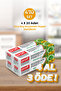 4 Pieces of 20 Liter Refrigerator Bags Medium Size – Durable Food Storage Bag – Freezer and Icebox