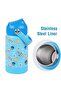 Bento Lunch Box Set for Kids (Multi-Compartment, Leakproof, Insulated, Food Organizer) w/ 350 Steel water bottle and spoon & Fork set - 6