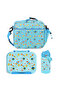 Bento Lunch Box Set for Kids (Multi-Compartment, Leakproof, Insulated, Food Organizer) w/ 350 Steel water bottle and spoon & Fork set