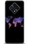 حافظة Infinix Zero 8 مطبوعة بدقة عالية - خريطة العالم