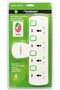 Terminator 4 Way Universal T-Socket Multi Adaptor
