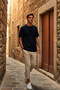 Men's Oversize Basic T-Shirt Unisex 100% Cotton Comfortable Fit - 2